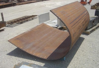 Formed AR400 Excavator Bucket Back