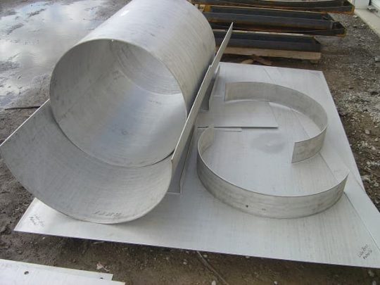 Formed Stainless Steel Sheet Metal Fabrication